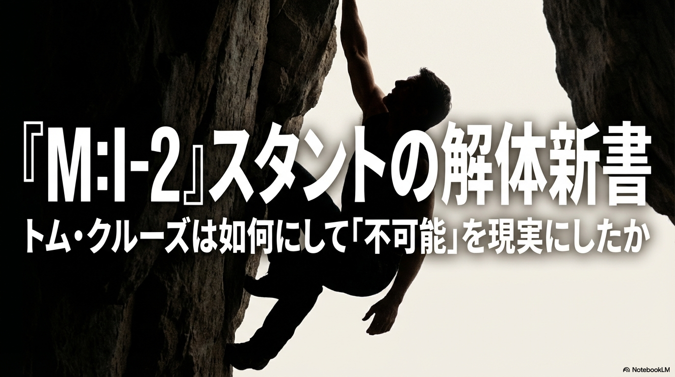 『ミッション:インポッシブル2』伝説のロッククライミングとバイクアクションを徹底解説!スタントの裏側と見どころ