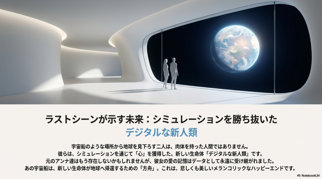 アンナとジャインの結末が示す新人類の旅立ち