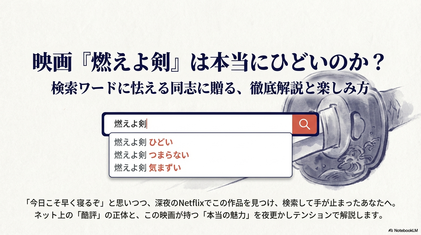 映画『燃えよ剣』はひどい？つまらない？気まずいと言われる理由と公開されない真相