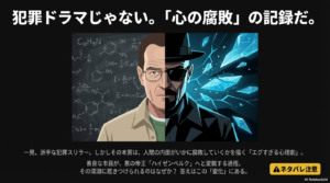 ブレイキング・バッド最強キャラランキング！クズなウォルターの魅力、実話の噂や声優、全何話か徹底網羅