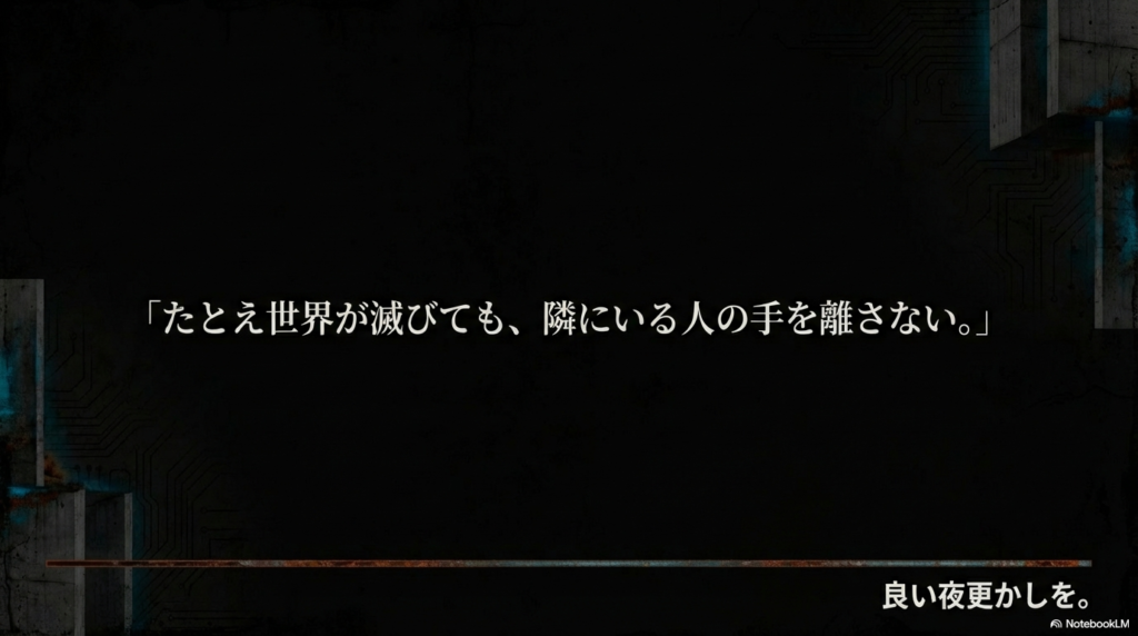 ニュートとトーマスの絆を象徴するビジュアルに、完璧なロジックよりも「生きることの本質」を評価するまとめ。