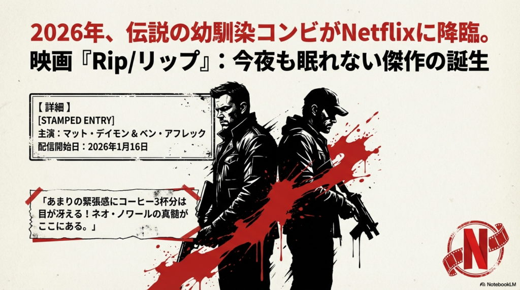 映画『Rip/リップ』ネタバレ結末解説と実話の真実：裏切り者の正体と「現金の罠」を徹底考察