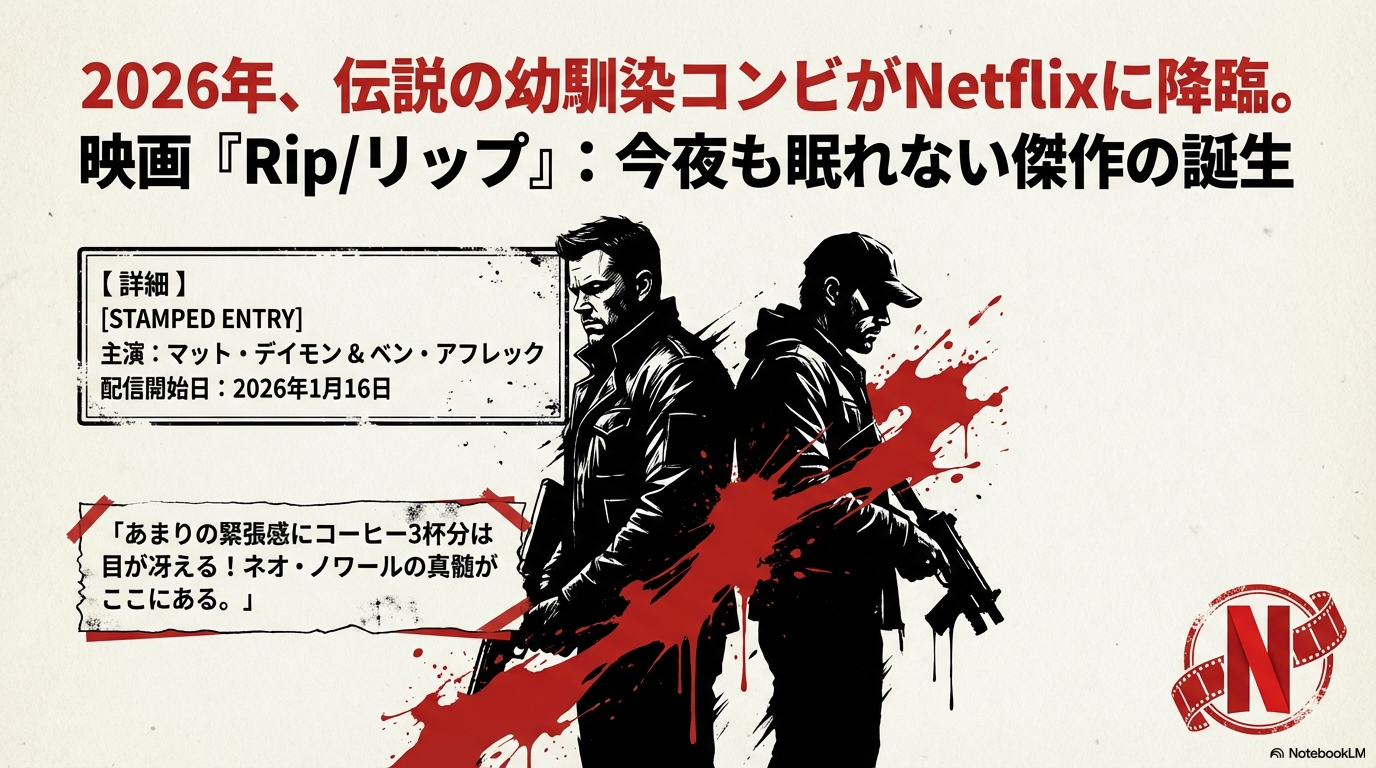 映画『Rip/リップ』ネタバレ結末解説と実話の真実：裏切り者の正体と「現金の罠」を徹底考察