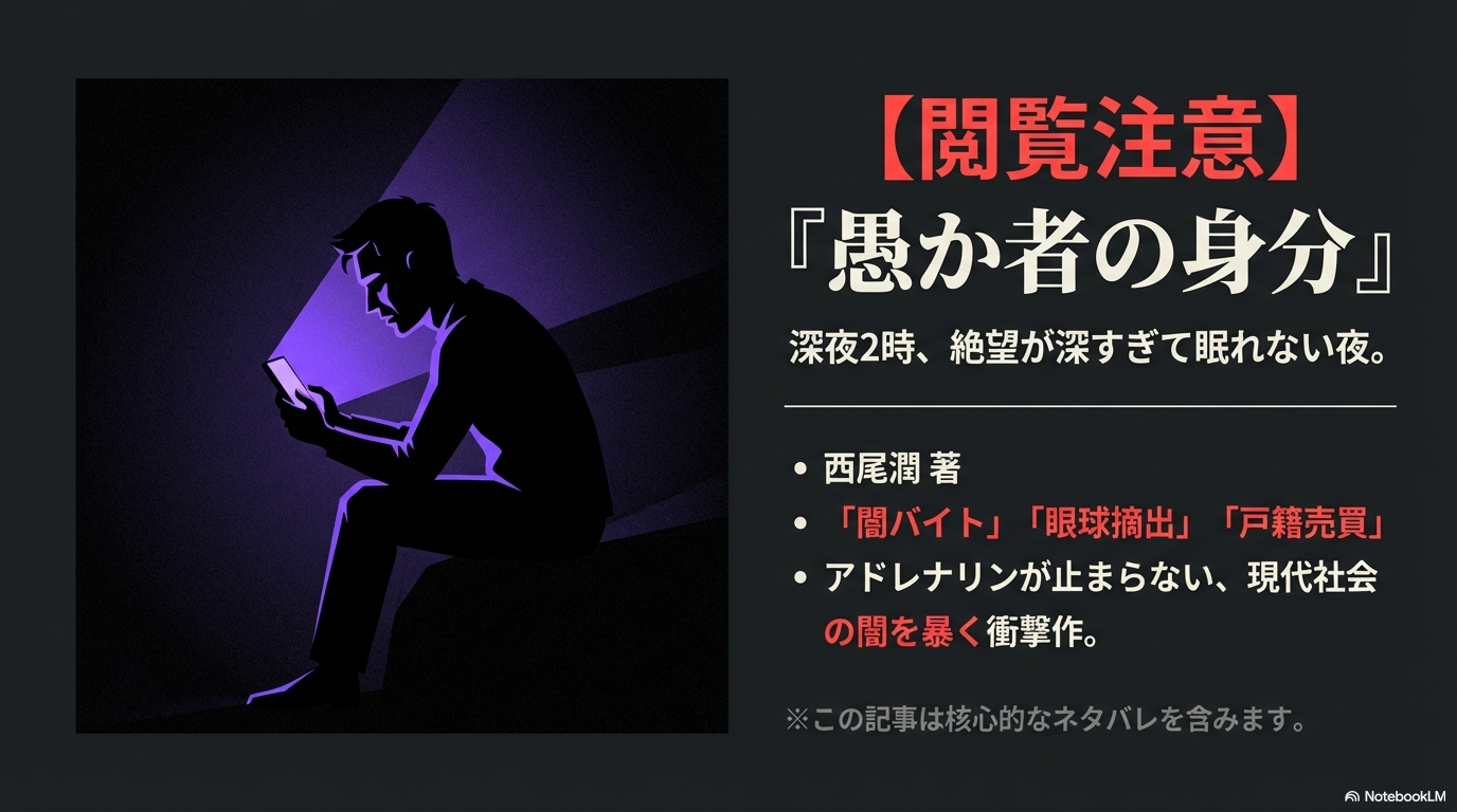 【愚か者の身分】原作ネタバレ考察！タクヤの目玉やジョージの末路、続編まで徹底解説