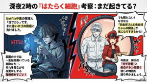 『はたらく細胞』白赤は結婚する？がん細胞の最期や妊娠・出産・受精エピソードのネタバレ考察