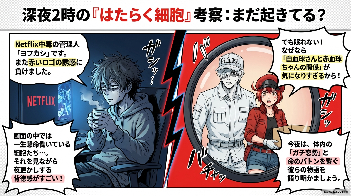『はたらく細胞』白赤は結婚する？がん細胞の最期や妊娠・出産・受精エピソードのネタバレ考察