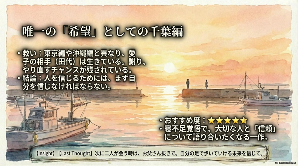 千葉編の希望：信じるために必要なこと