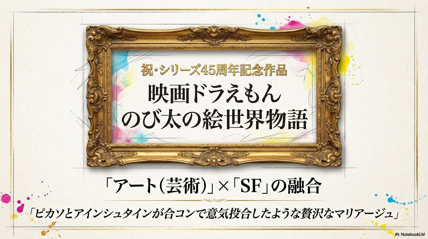 映画『ドラえもん のび太の絵世界物語』の相関図・口コミ・考察まとめ！敵の正体や登場人物、パル役の声優まで徹底解説