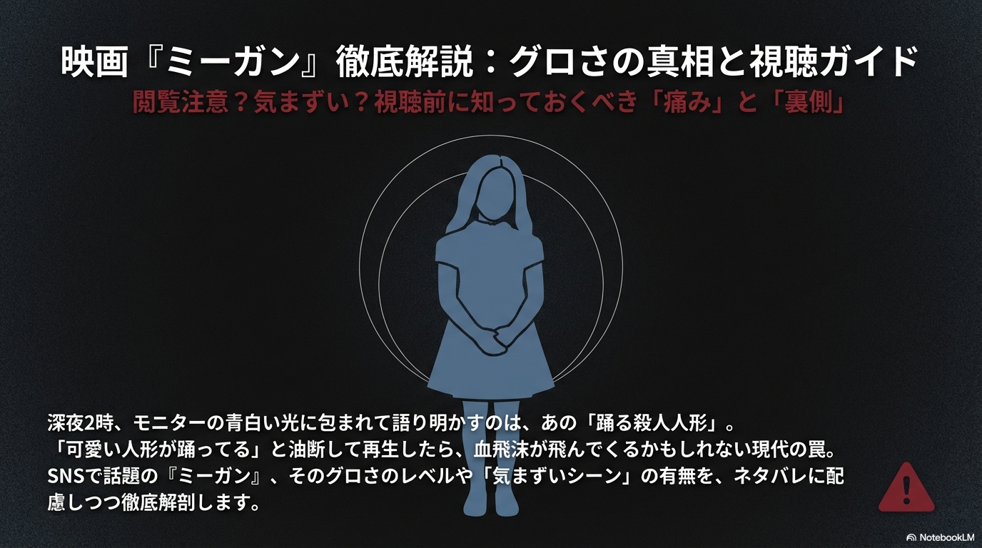 『ミーガン』はグロい？気まずいシーンや役者（ケイディ役）を徹底解説！