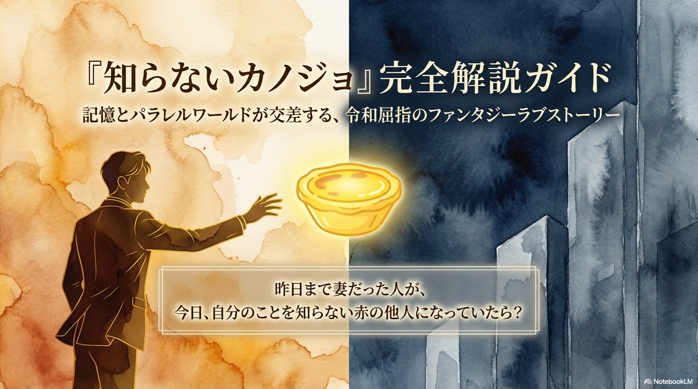 【知らないカノジョ】エッグタルトに隠された意味とは?相関図とあらすじ・おばあちゃんの正体を徹底解説!