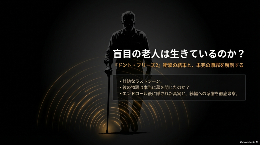 ドントブリーズ2の老人は生きてる?結末のネタバレと続編を考察